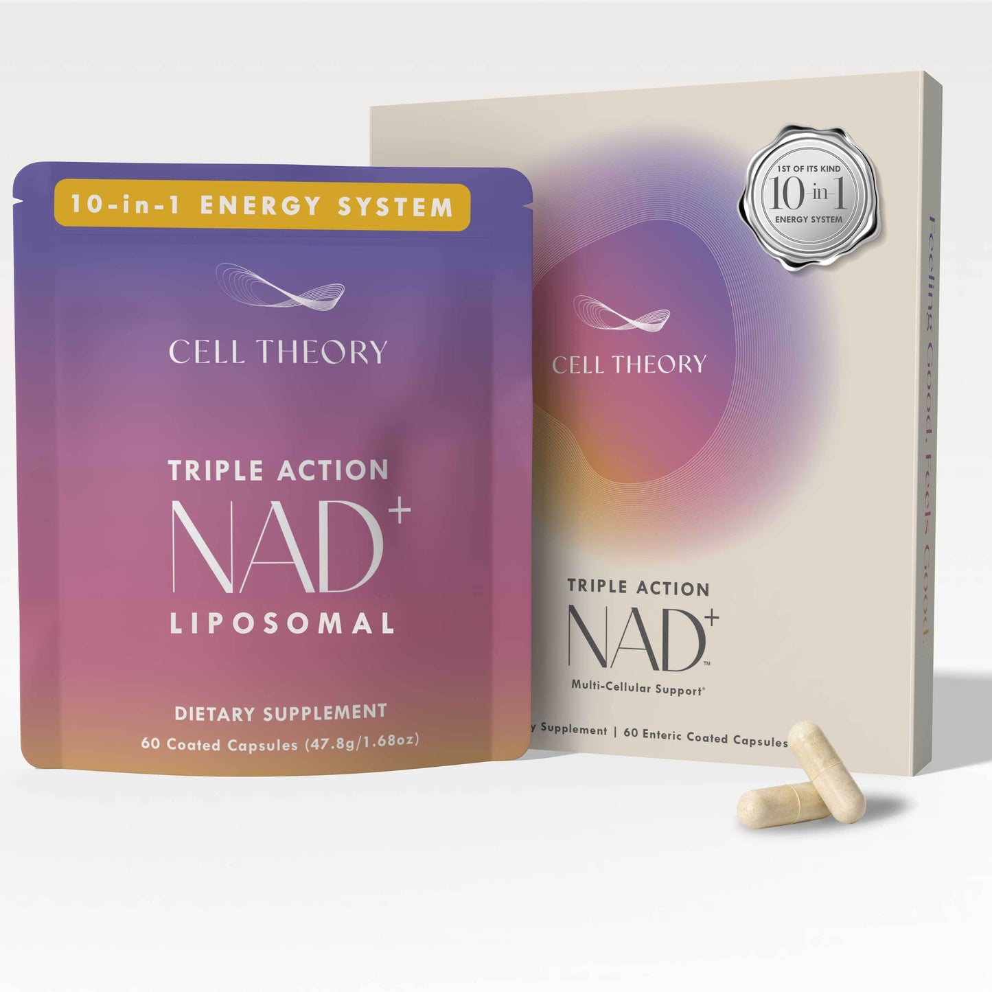 Cell Theory 10-in-1 Energy System | Longevity Supplement